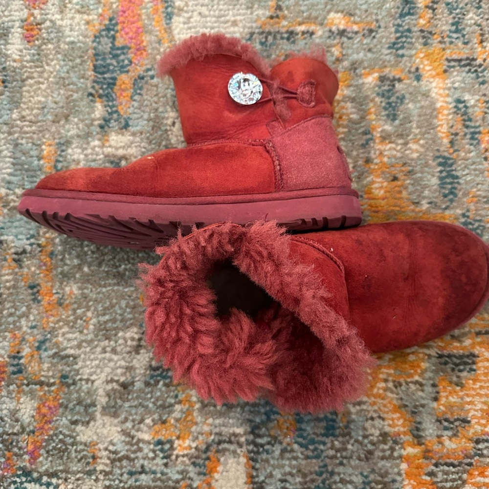 Burgundy UGGs